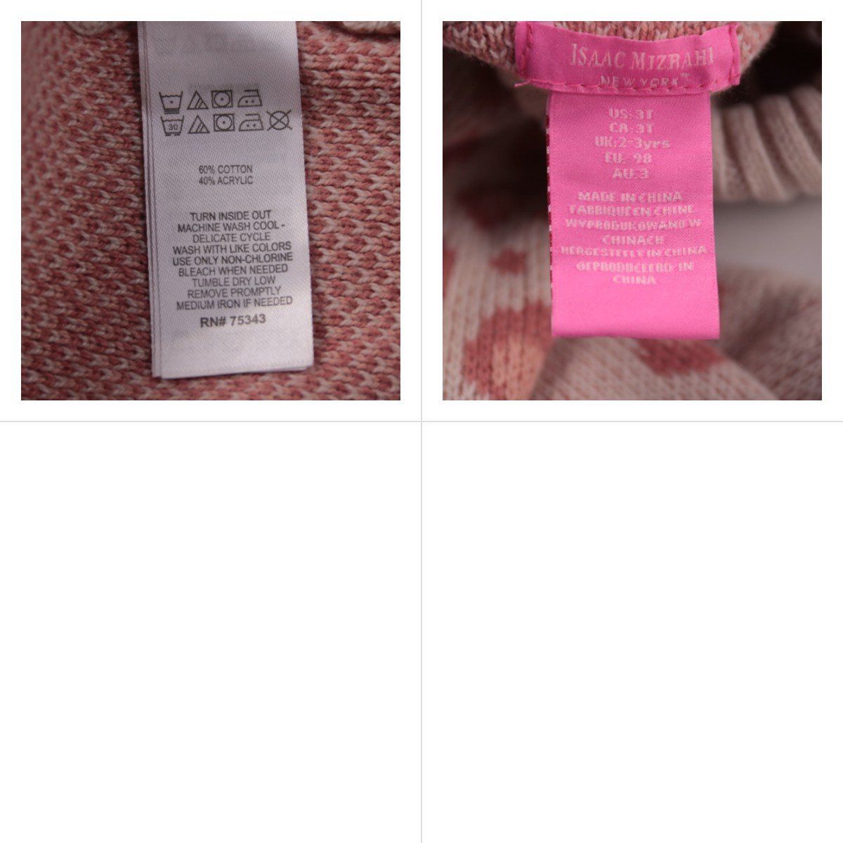 свитер Isaac Mizrahi New York