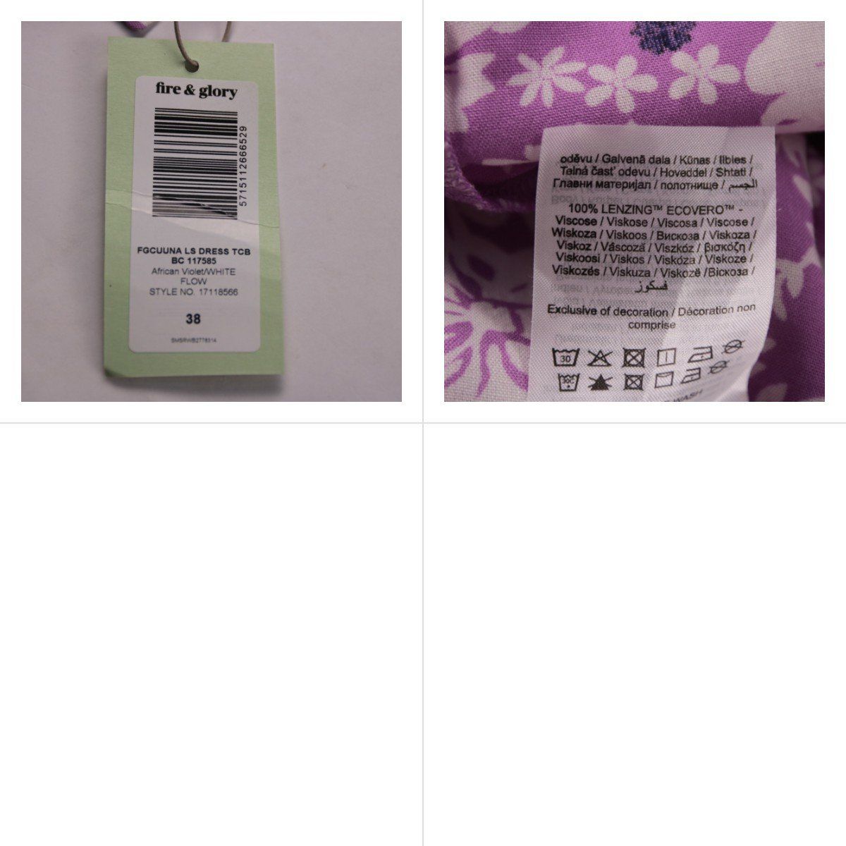 платье Fire & Glory