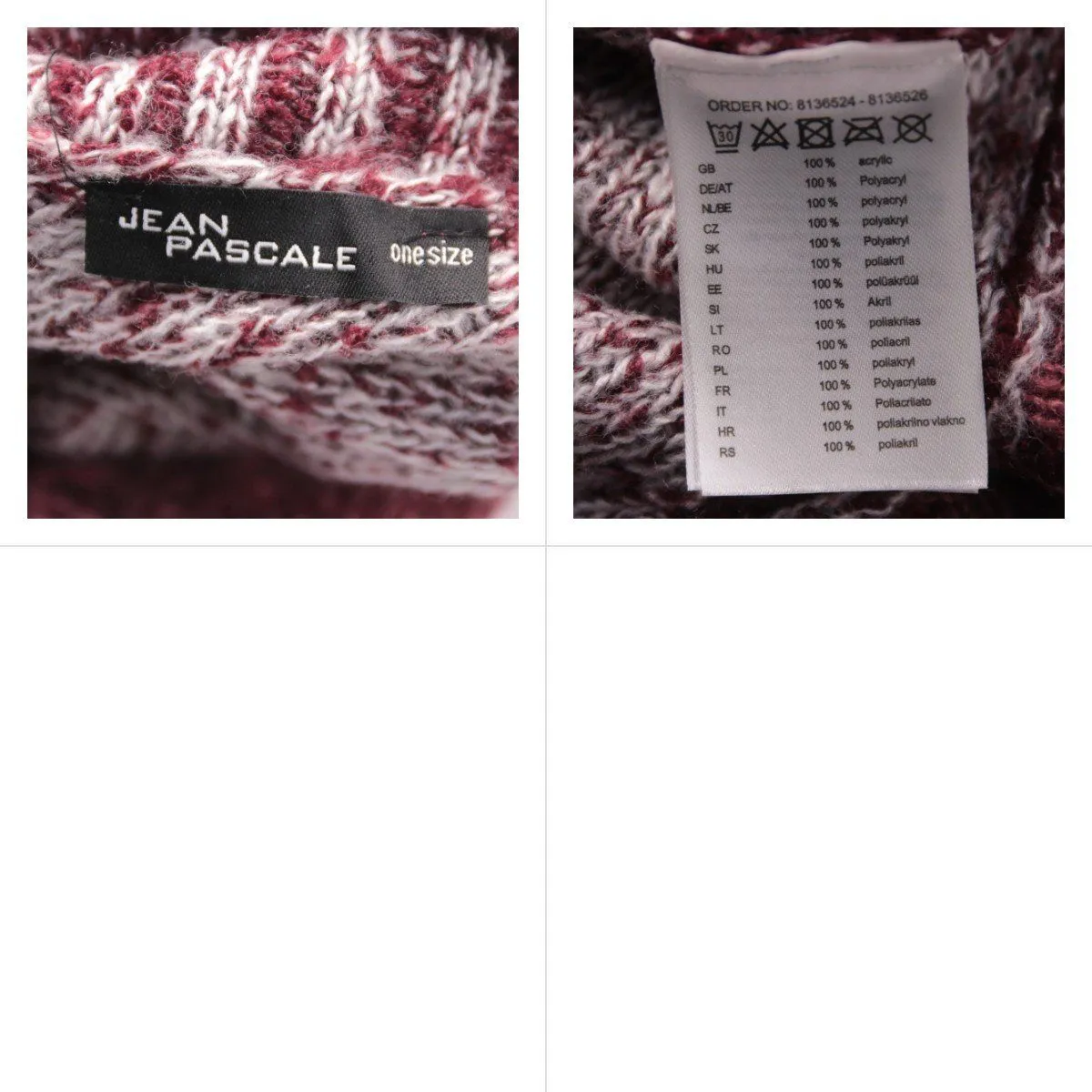 пончо Jean Pascale