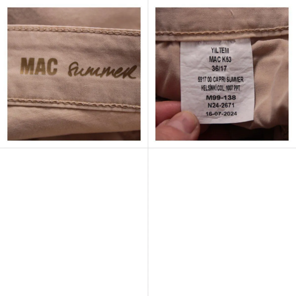 брюки MAC