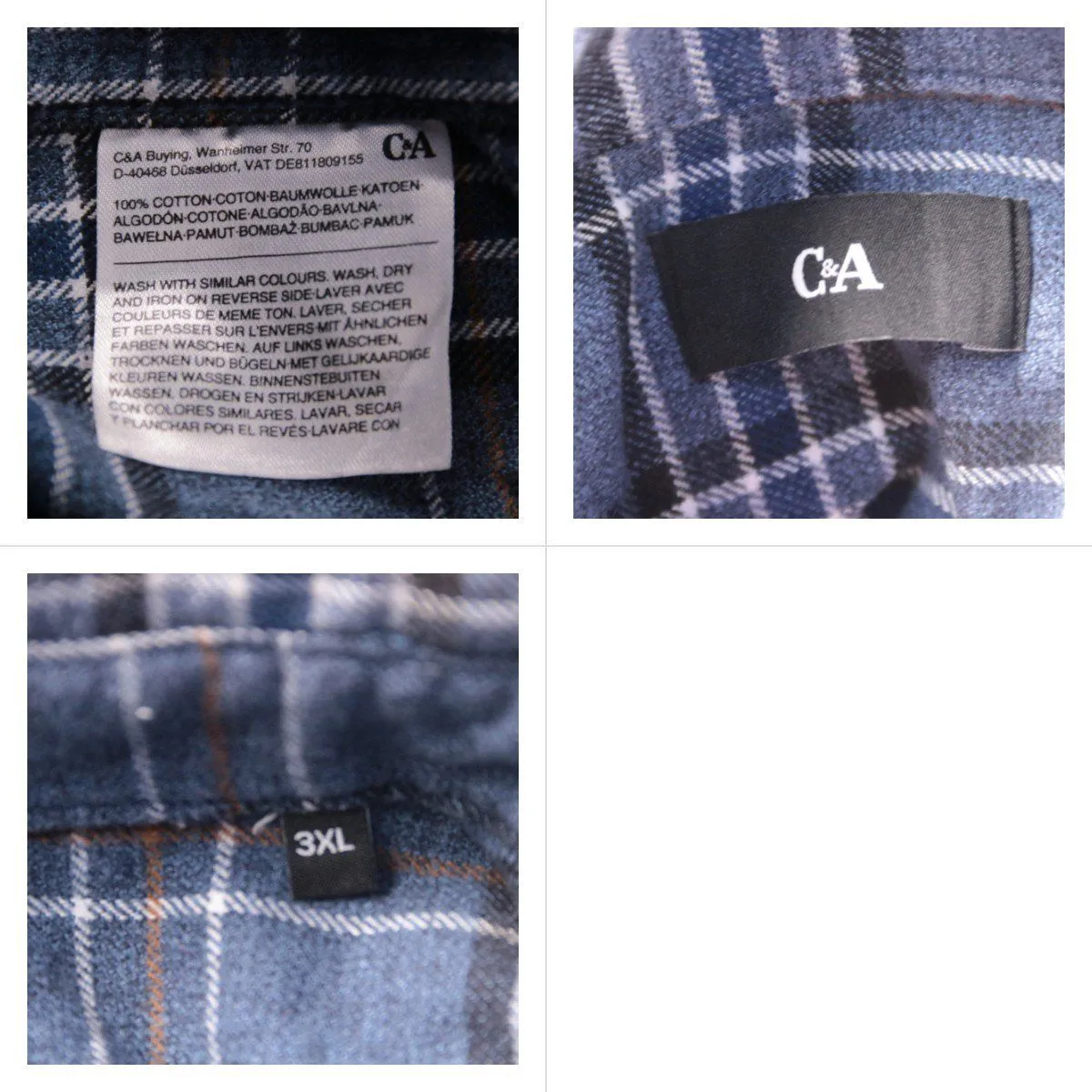 рубашка C&A