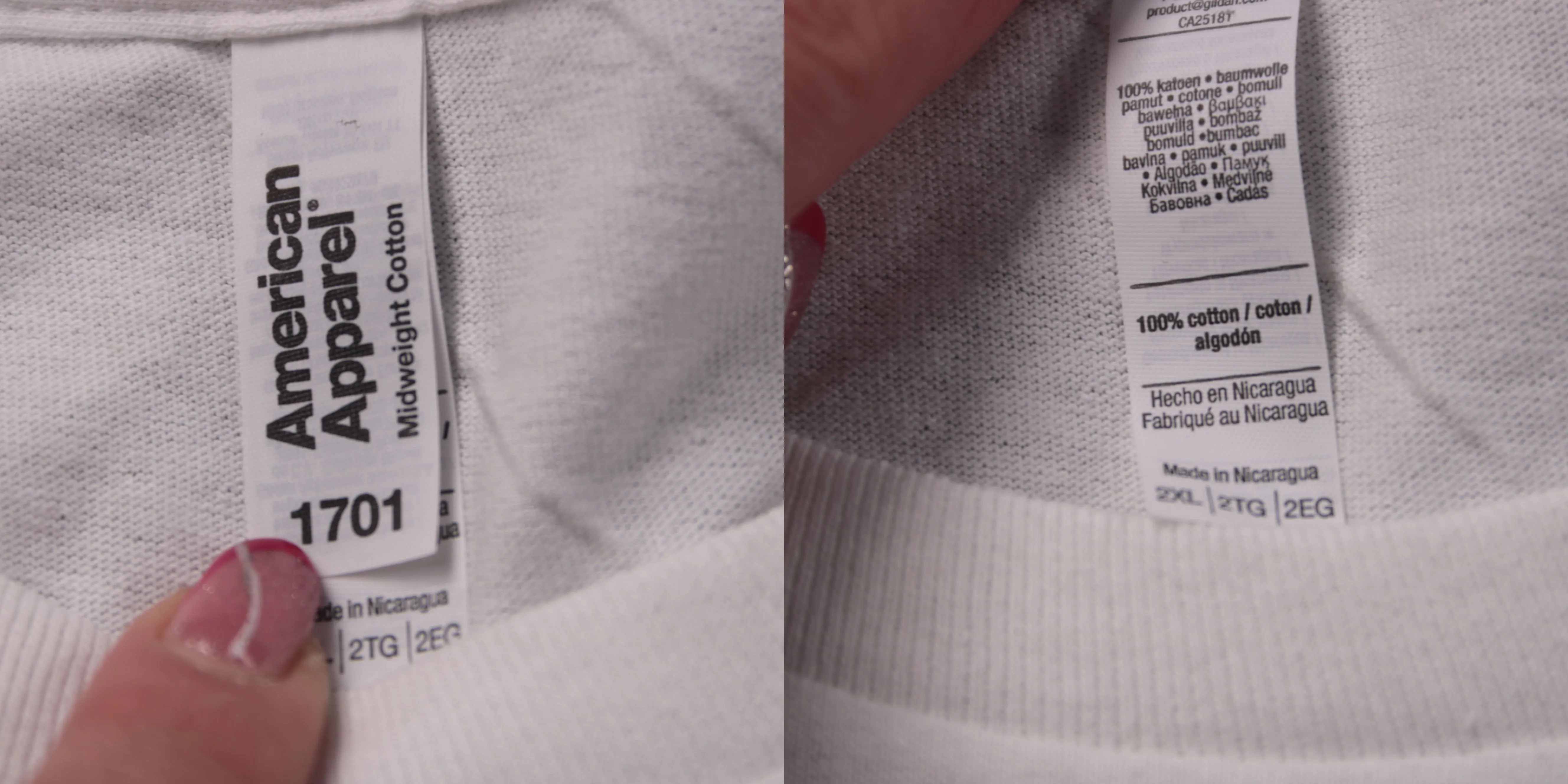 футболка American Apparel