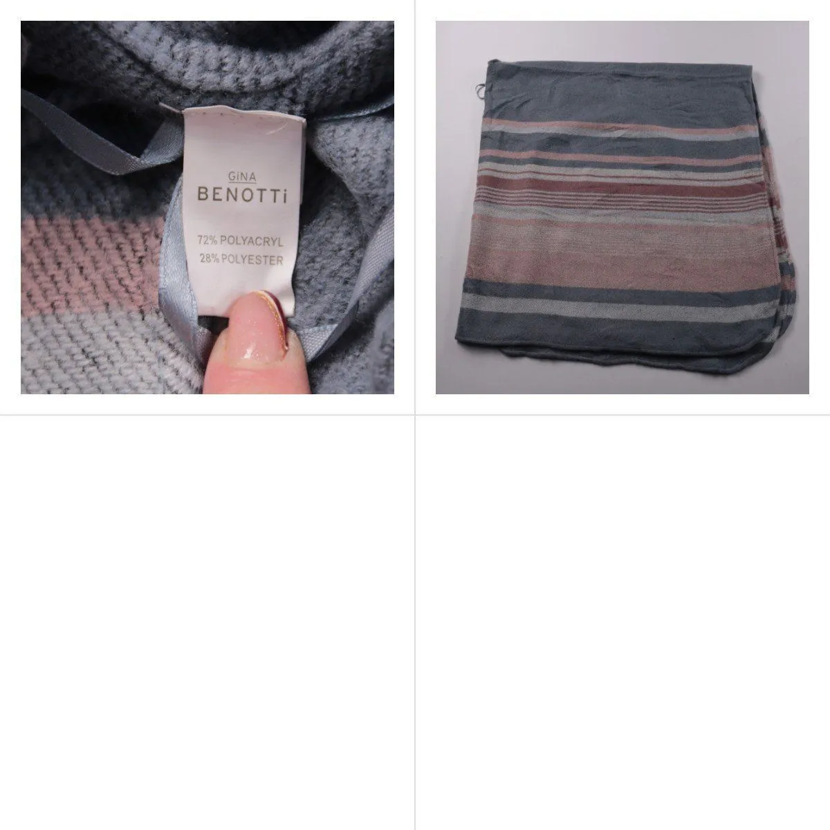 пончо Gina Benotti